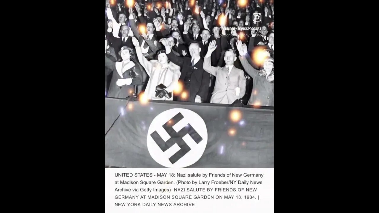 AMERICAN NAZIS AT MADISON GARDEN 1934…YOUTUBE CENSORS TRUTH…BOOM!!!@theforbiddentopicspodcast