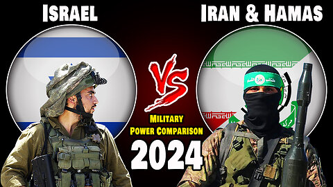 Israel vs Iran & Hamas Military Power Comparison 2024 | Iran & Hamas vs Israel Military Power 2024