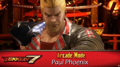 Tekken 7: Arcade Mode - Paul Phoenix