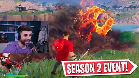 SypherPK, Nick Eh 30 & CourageJD React To Chapter 5 Season 2 EVENT!
