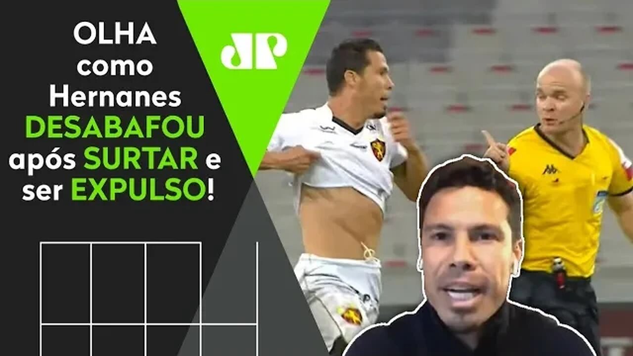 "MAIS RESPEITO nessa POR#@!" Hernanes DESABAFA e DETONA a CBF após SER EXPULSO!