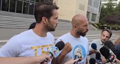 Andrew Tate Has Some Choice Words For The Media After Being Released
