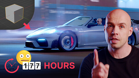 I Spent 177 Hours to Create a Car Commercial (Workflow Overview: Part 1)