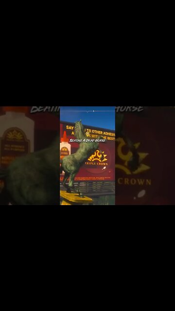 maneater the monument to trash talk the derby horse