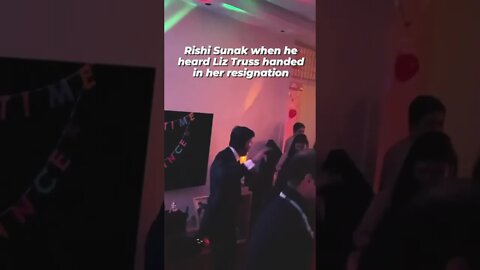 Rishi Sunak finally celebrate