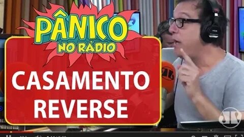 Emílio narra o momento mais feliz do casamento de um amigo | Pânico