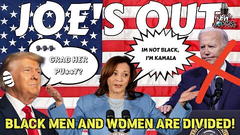 JOE BIDEN DROPS OUT OF PRESIDENTIAL RACE! BLACK MEN AND WOMEN ARE DIVIDED!