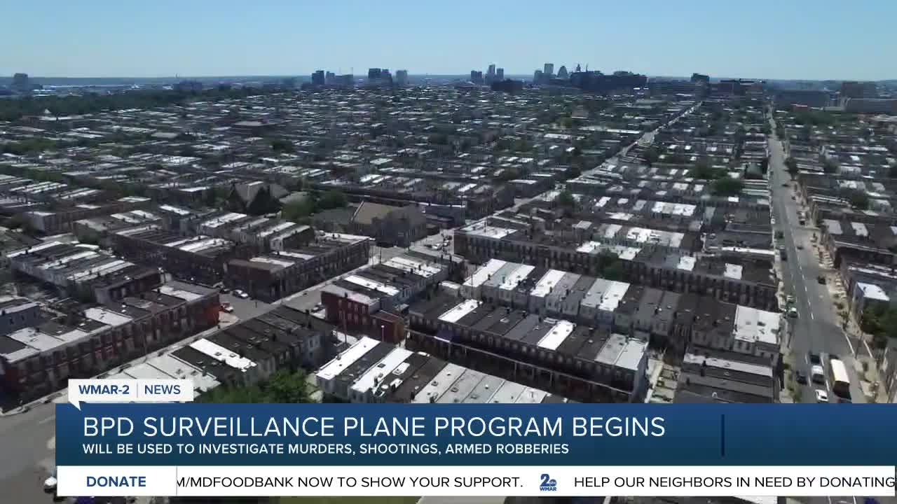 BPD surveillance plane program begins