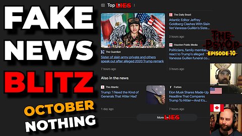 Fake News Blitz, and Trump on Rogan!?!?!?!
