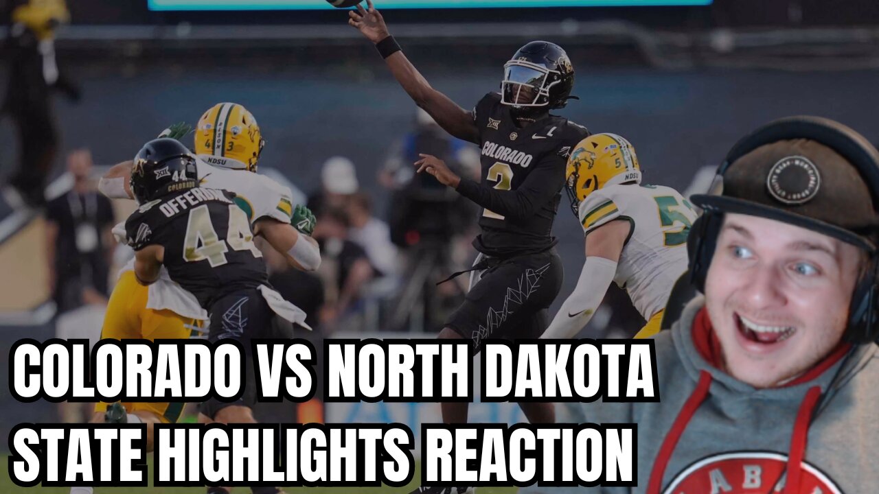 Colorado vs. North Dakota State Highlights Reaction