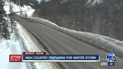 High country preparing for winter storm