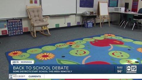 Back-to-school debate continues in Arizona