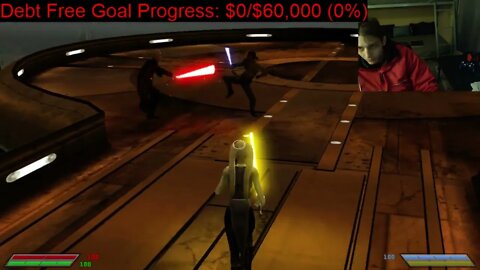 Count Dooku VS Kanan Jarrus In A Battle With Live Commentary In Star Wars Jedi Knight Jedi Academy