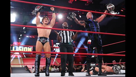 Dustin Rhodes, Sammy Guevara, and The Von Erichs vs The Undisputed Kingdom and Dark Order