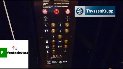 Elegant Thyssenkrupp Hydraulic Elevators @ Congress Hall Hotel - Cape May, New Jersey