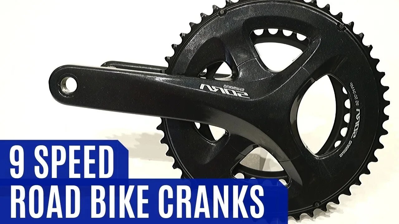 9-Speed Value Cranks - Shimano R3000 Crankset 9spd 50-34t Actual Weight & Review