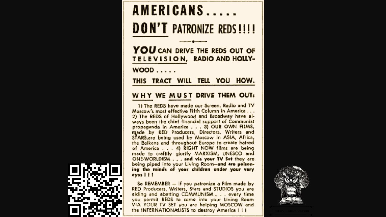 #OnThisDate October 20, 1947 - Hollywood Under Fire