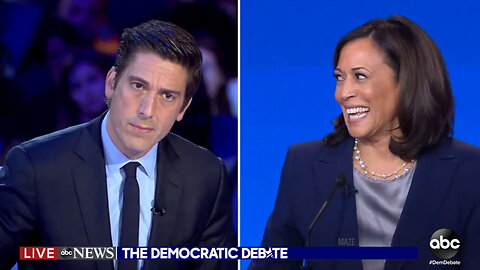 Gosh, It Would Be A Shame If This Video Of Kamala Telling David Muir She'll Take Our Guns Went Viral