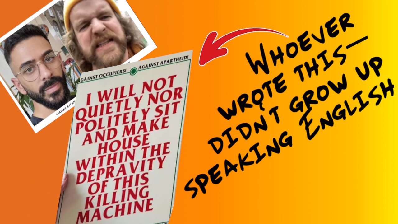The Paul Currie Show and a Leaflet from a Trojan Horse.