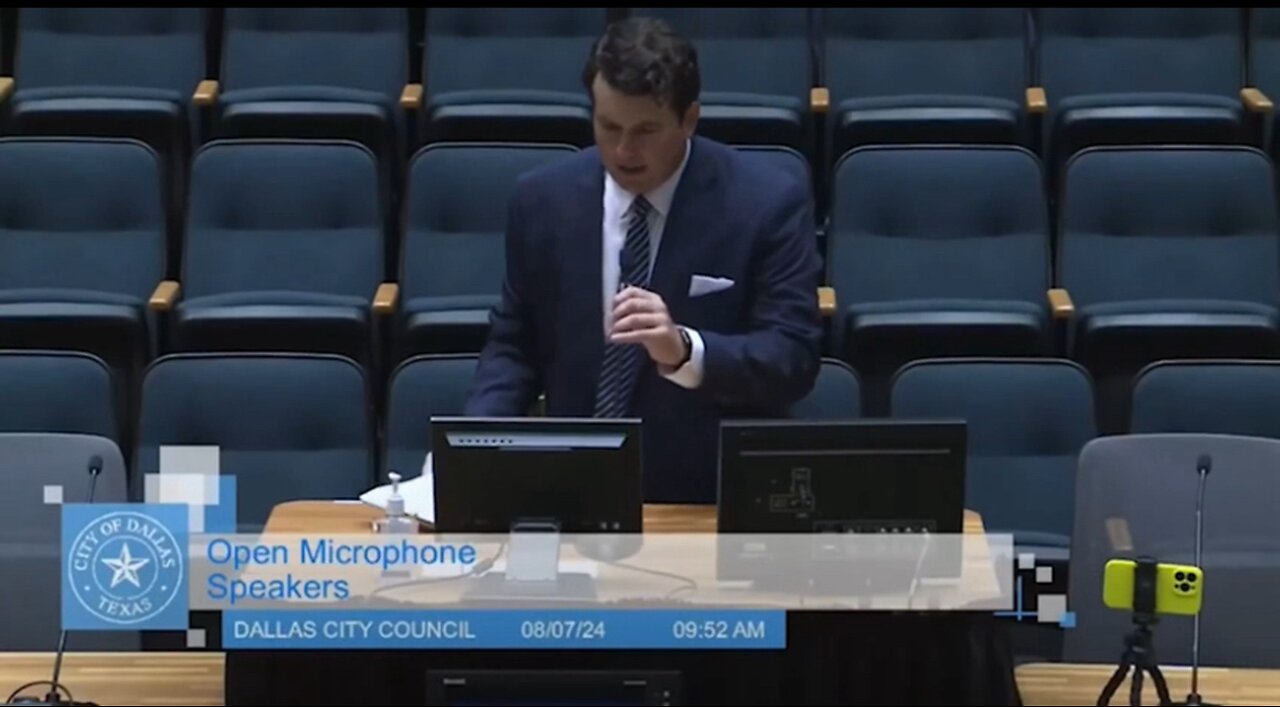 Alex Stein goes scorched earth on the Mayor of Dallas who acts like a Republican