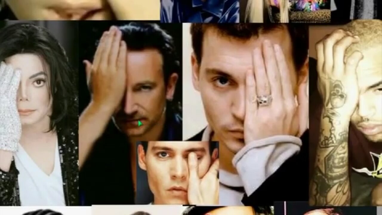 'Elite Satanic Illuminati Puppets of the Music Industry - Eye of Lucifer Symbolism' - 2013
