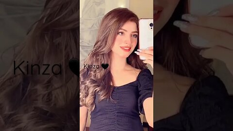 KINZA | Black Beauty | 🖤 #kinzahashmi #shorts #pakistan #tkdvidzpr #india #black #beauty