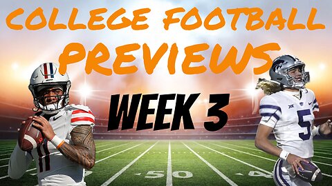 College Football Previews: Week 3 - Arizona vs Kansas State