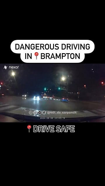 Dangerous Driving In Brampton