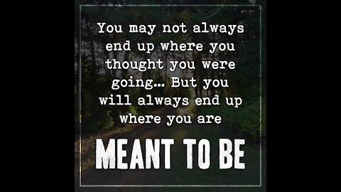 Where you are meant to be [GMG Originals]