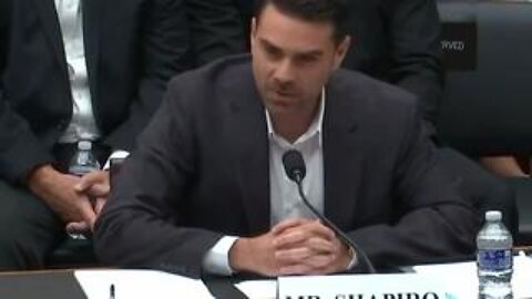 Watch Ben Shapiro Tear into Censorship Cartel in Fiery Congressional Testimony