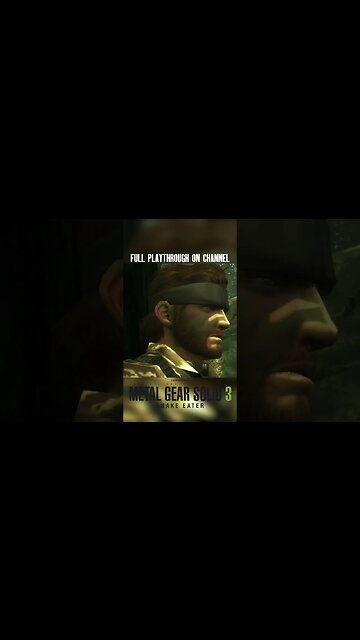 THE FEAR | Metal Gear Solid 3: Snake Eater #metalgearsolid3 #mgs3 #metalgear #snakeeater