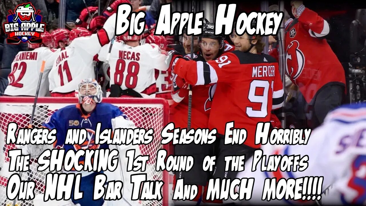 Rangers & Islanders Disappointing Finishes | NHL Playoff Talk | Big Apple Hockey