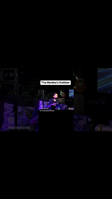 The Hardee’s Stabber ⭐️ 🔪 🔪 #podcast #talkshow #grassroots #liveattheshopwv