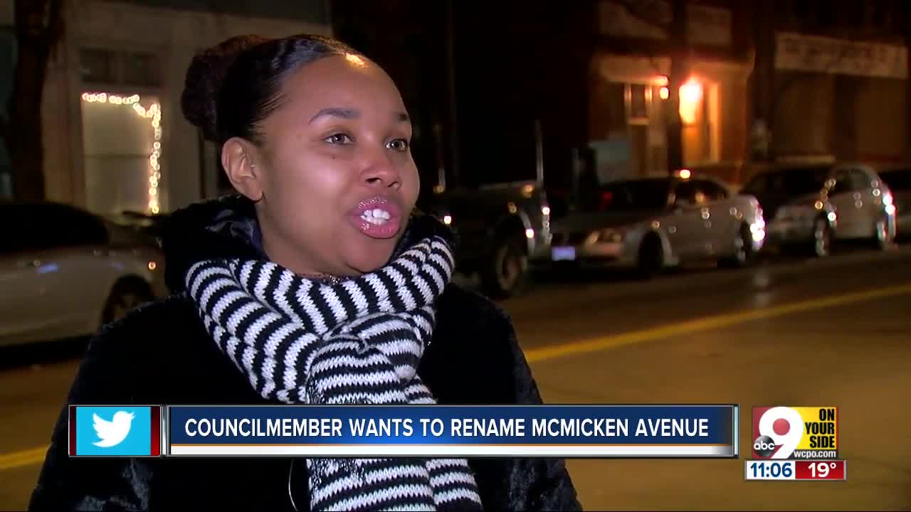 Councilman wants to rename McMicken Avenue