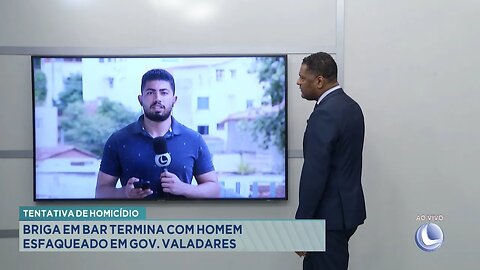 Tentativa de Homicídio: Briga em Bar Termina com Homem Esfaqueado em Gov. Valadares.