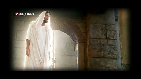 O Anjo anuncia a vinda de Jesus Cristo.
