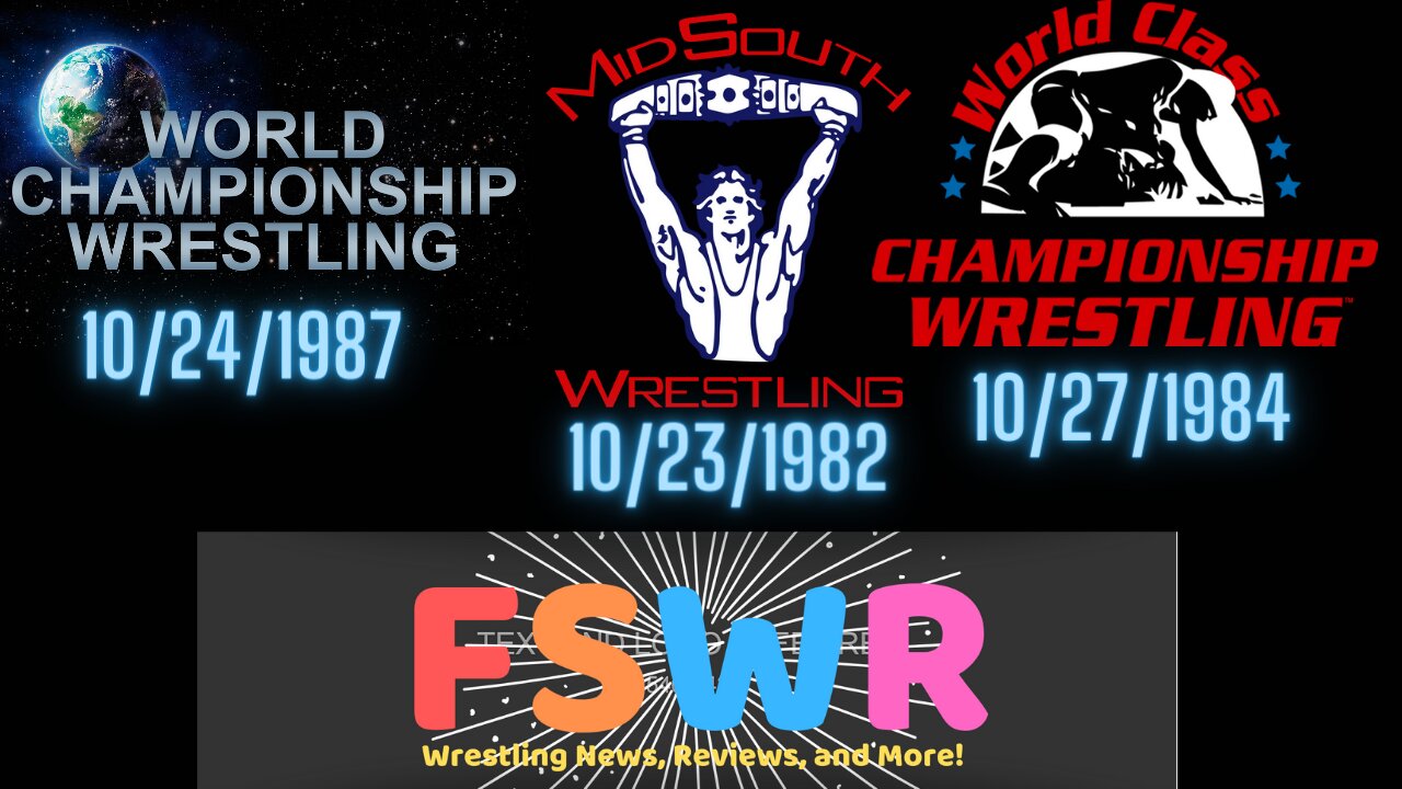 Classic Wrestling: NWA WCW 10/24/87, Mid South Wrestling 10/23/82, WCCW 10/27/84 Recap/Review/Result