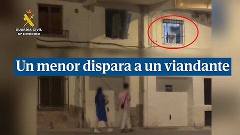 Un menor dispara con una escopeta de aire comprimido a un viandante en Albox (Almería)