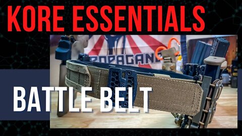 KORE Essentials Battle Belt #koreessentials #battlebelt