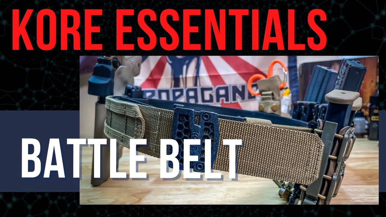 KORE Essentials Battle Belt #koreessentials #battlebelt