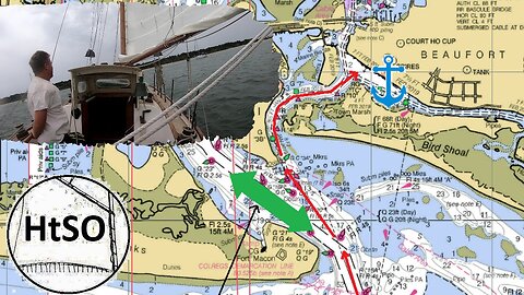 In and Out of Beaufort Under Sail; to Cape Hatteras | Ep. 259