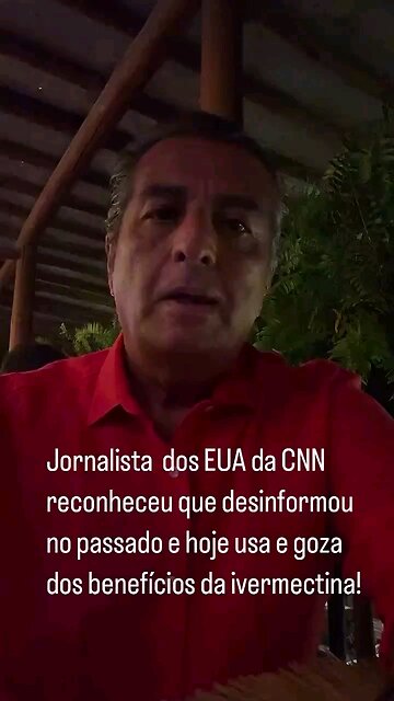 💊 “Chris Cuomo acabou de dizer que a ivermectina funciona, ele toma diariamente e que a comunidade