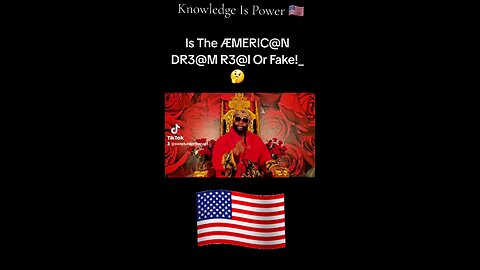 Is The AMERICAN DREAM Real Or Fake!_ 🤔
