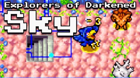 Pokemon Mystery Dungeon Explorers of Darkened Sky - NDS Hack ROM has creepypastas and horror