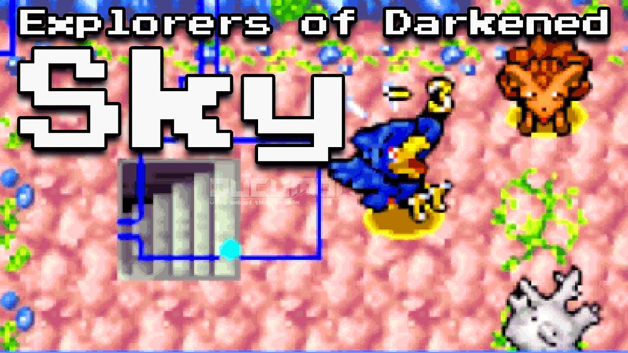 Pokemon Mystery Dungeon Explorers of Darkened Sky - NDS Hack ROM has creepypastas and horror