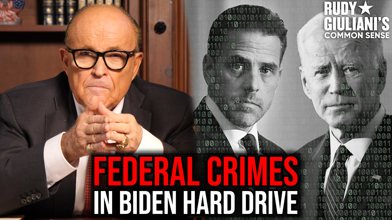 Federal Crimes Uncovered In Biden Hard Drive | Rudy Giuliani | Ep. 78