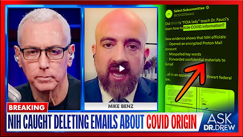 Newly-Revealed 2020 Emails By NIH Officials Expose Effort To Conceal COVID-19's Real Origin