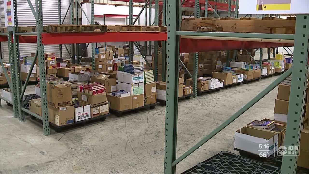 Polk County Public Schools reopens surplus bookstore offering free books to the public