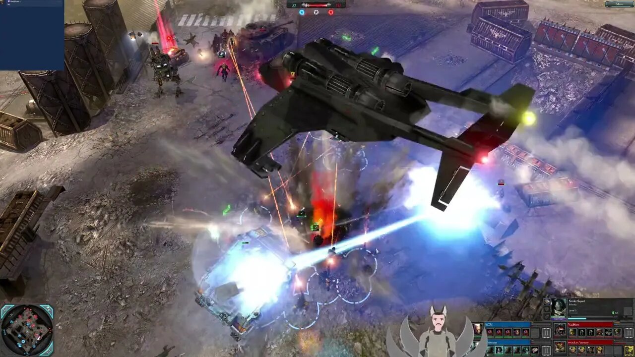 KCM, [Foreign name] vs Val Hero, Zerocry || Dawn of War 2: Elite Mod Replay