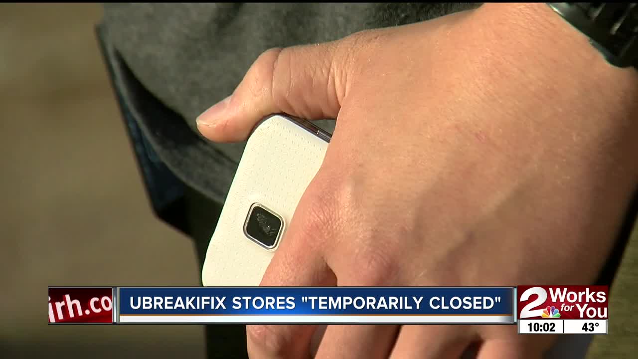 UBREAKIFIX "TEMPORARILY CLOSED" IN TULSA